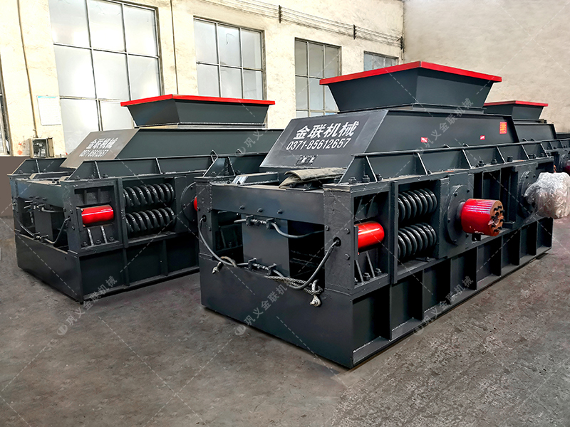 2PG1508大型對輥破碎機(jī)發(fā)貨圖片_發(fā)往廣東清遠(yuǎn)_破碎石英砂