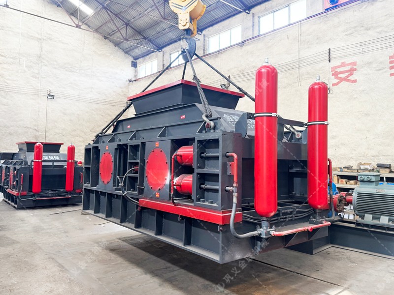 對輥制砂機：破碎效果佳，成品率高